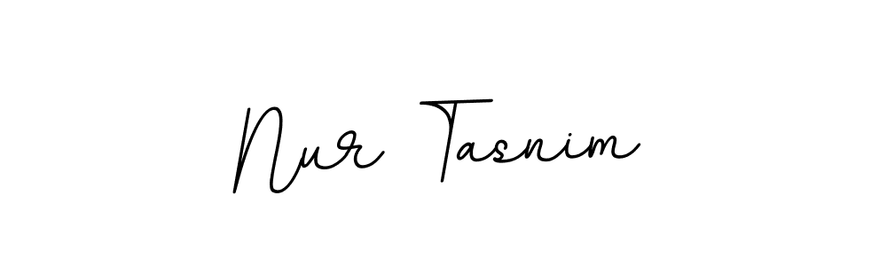 Nur Tasnim stylish signature style. Best Handwritten Sign (BallpointsItalic-DORy9) for my name. Handwritten Signature Collection Ideas for my name Nur Tasnim. Nur Tasnim signature style 11 images and pictures png