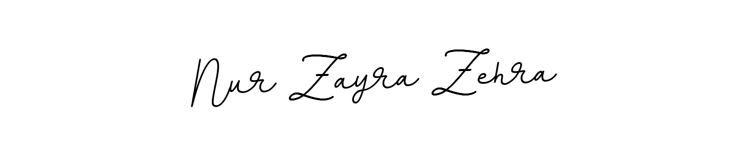 Also You can easily find your signature by using the search form. We will create Nur Zayra Zehra name handwritten signature images for you free of cost using BallpointsItalic-DORy9 sign style. Nur Zayra Zehra signature style 11 images and pictures png