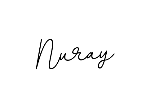 It looks lik you need a new signature style for name Nuray. Design unique handwritten (BallpointsItalic-DORy9) signature with our free signature maker in just a few clicks. Nuray signature style 11 images and pictures png