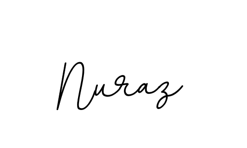 How to make Nuraz signature? BallpointsItalic-DORy9 is a professional autograph style. Create handwritten signature for Nuraz name. Nuraz signature style 11 images and pictures png