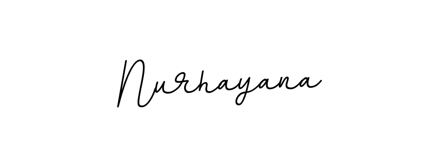 Also we have Nurhayana name is the best signature style. Create professional handwritten signature collection using BallpointsItalic-DORy9 autograph style. Nurhayana signature style 11 images and pictures png