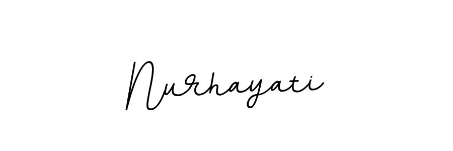 if you are searching for the best signature style for your name Nurhayati. so please give up your signature search. here we have designed multiple signature styles  using BallpointsItalic-DORy9. Nurhayati signature style 11 images and pictures png