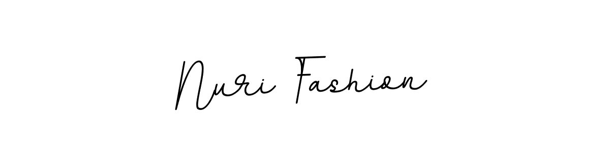 Use a signature maker to create a handwritten signature online. With this signature software, you can design (BallpointsItalic-DORy9) your own signature for name Nuri Fashion. Nuri Fashion signature style 11 images and pictures png