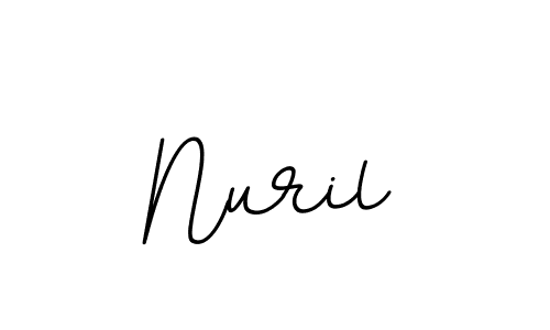 It looks lik you need a new signature style for name Nuril. Design unique handwritten (BallpointsItalic-DORy9) signature with our free signature maker in just a few clicks. Nuril signature style 11 images and pictures png