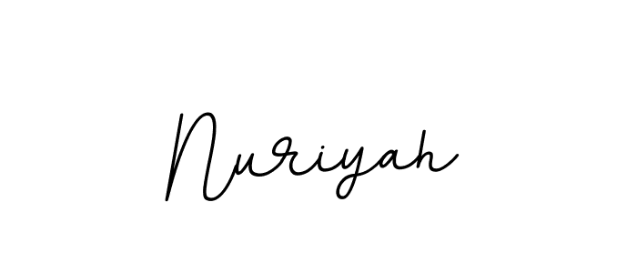 How to make Nuriyah signature? BallpointsItalic-DORy9 is a professional autograph style. Create handwritten signature for Nuriyah name. Nuriyah signature style 11 images and pictures png