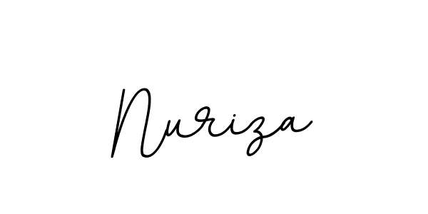 Make a beautiful signature design for name Nuriza. With this signature (BallpointsItalic-DORy9) style, you can create a handwritten signature for free. Nuriza signature style 11 images and pictures png