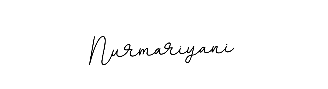 if you are searching for the best signature style for your name Nurmariyani. so please give up your signature search. here we have designed multiple signature styles  using BallpointsItalic-DORy9. Nurmariyani signature style 11 images and pictures png