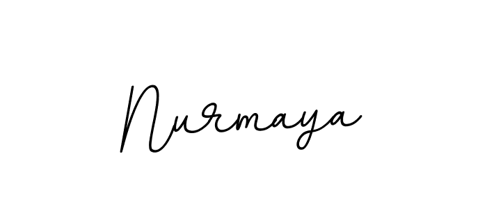 How to make Nurmaya signature? BallpointsItalic-DORy9 is a professional autograph style. Create handwritten signature for Nurmaya name. Nurmaya signature style 11 images and pictures png