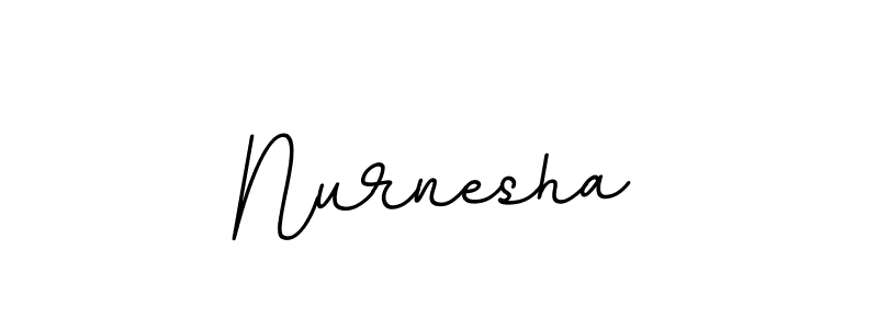 Also we have Nurnesha name is the best signature style. Create professional handwritten signature collection using BallpointsItalic-DORy9 autograph style. Nurnesha signature style 11 images and pictures png