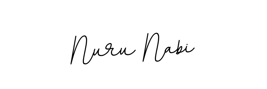 Nuru Nabi stylish signature style. Best Handwritten Sign (BallpointsItalic-DORy9) for my name. Handwritten Signature Collection Ideas for my name Nuru Nabi. Nuru Nabi signature style 11 images and pictures png