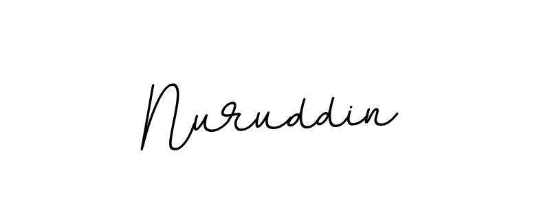 The best way (BallpointsItalic-DORy9) to make a short signature is to pick only two or three words in your name. The name Nuruddin include a total of six letters. For converting this name. Nuruddin signature style 11 images and pictures png