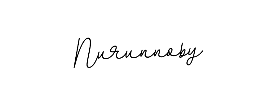 How to Draw Nurunnoby signature style? BallpointsItalic-DORy9 is a latest design signature styles for name Nurunnoby. Nurunnoby signature style 11 images and pictures png