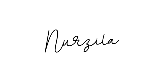 How to make Nurzila signature? BallpointsItalic-DORy9 is a professional autograph style. Create handwritten signature for Nurzila name. Nurzila signature style 11 images and pictures png