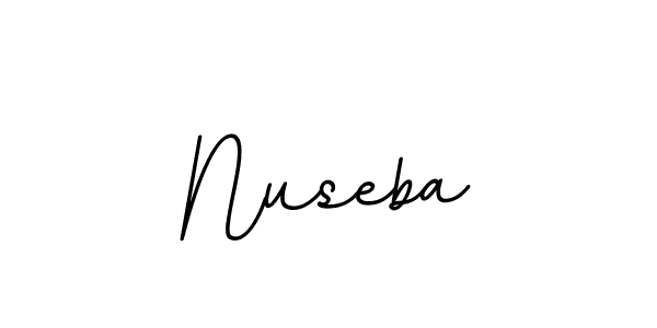 Create a beautiful signature design for name Nuseba. With this signature (BallpointsItalic-DORy9) fonts, you can make a handwritten signature for free. Nuseba signature style 11 images and pictures png