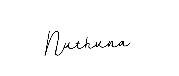 Once you've used our free online signature maker to create your best signature BallpointsItalic-DORy9 style, it's time to enjoy all of the benefits that Nuthuna name signing documents. Nuthuna signature style 11 images and pictures png