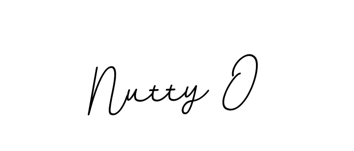Nutty O stylish signature style. Best Handwritten Sign (BallpointsItalic-DORy9) for my name. Handwritten Signature Collection Ideas for my name Nutty O. Nutty O signature style 11 images and pictures png