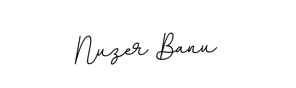Also we have Nuzer Banu name is the best signature style. Create professional handwritten signature collection using BallpointsItalic-DORy9 autograph style. Nuzer Banu signature style 11 images and pictures png