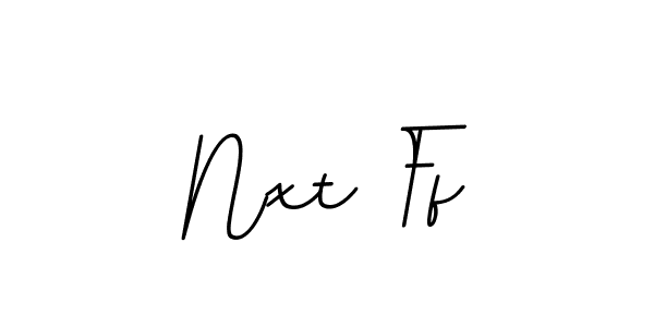 Also You can easily find your signature by using the search form. We will create Nxt Ff name handwritten signature images for you free of cost using BallpointsItalic-DORy9 sign style. Nxt Ff signature style 11 images and pictures png