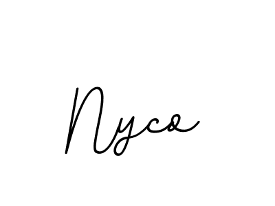 Make a beautiful signature design for name Nyco. Use this online signature maker to create a handwritten signature for free. Nyco signature style 11 images and pictures png