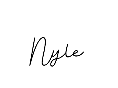 How to Draw Nyle signature style? BallpointsItalic-DORy9 is a latest design signature styles for name Nyle. Nyle signature style 11 images and pictures png