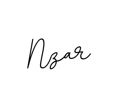 Nzar stylish signature style. Best Handwritten Sign (BallpointsItalic-DORy9) for my name. Handwritten Signature Collection Ideas for my name Nzar. Nzar signature style 11 images and pictures png