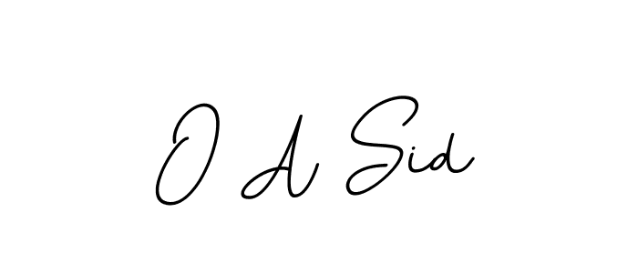 It looks lik you need a new signature style for name O A Sid. Design unique handwritten (BallpointsItalic-DORy9) signature with our free signature maker in just a few clicks. O A Sid signature style 11 images and pictures png