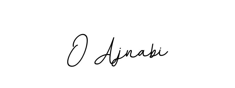 Here are the top 10 professional signature styles for the name O Ajnabi. These are the best autograph styles you can use for your name. O Ajnabi signature style 11 images and pictures png
