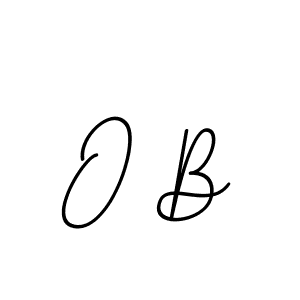 Make a beautiful signature design for name O B. With this signature (BallpointsItalic-DORy9) style, you can create a handwritten signature for free. O B signature style 11 images and pictures png