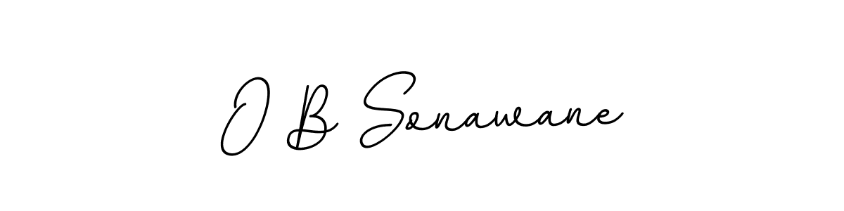 if you are searching for the best signature style for your name O B Sonawane. so please give up your signature search. here we have designed multiple signature styles  using BallpointsItalic-DORy9. O B Sonawane signature style 11 images and pictures png