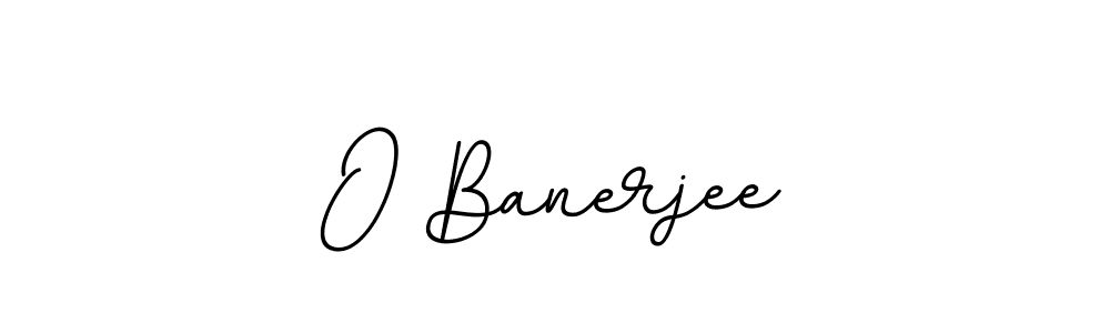 Also we have O Banerjee name is the best signature style. Create professional handwritten signature collection using BallpointsItalic-DORy9 autograph style. O Banerjee signature style 11 images and pictures png