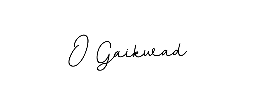 Create a beautiful signature design for name O Gaikwad. With this signature (BallpointsItalic-DORy9) fonts, you can make a handwritten signature for free. O Gaikwad signature style 11 images and pictures png