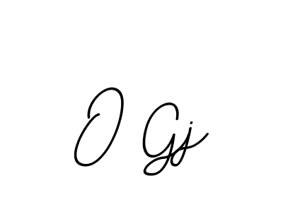 Make a beautiful signature design for name O Gj. With this signature (BallpointsItalic-DORy9) style, you can create a handwritten signature for free. O Gj signature style 11 images and pictures png