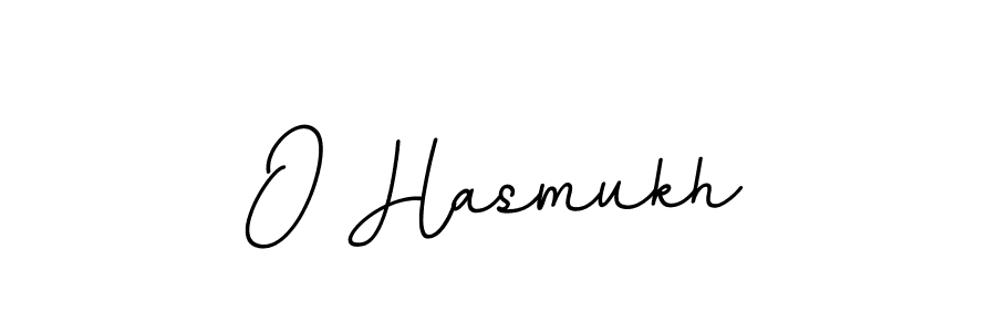 Also we have O Hasmukh name is the best signature style. Create professional handwritten signature collection using BallpointsItalic-DORy9 autograph style. O Hasmukh signature style 11 images and pictures png