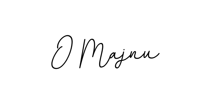 The best way (BallpointsItalic-DORy9) to make a short signature is to pick only two or three words in your name. The name O Majnu include a total of six letters. For converting this name. O Majnu signature style 11 images and pictures png