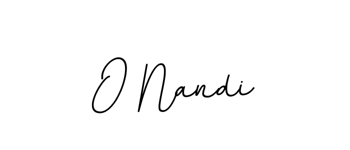 The best way (BallpointsItalic-DORy9) to make a short signature is to pick only two or three words in your name. The name O Nandi include a total of six letters. For converting this name. O Nandi signature style 11 images and pictures png