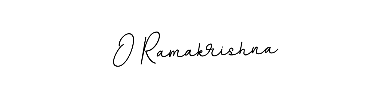 Design your own signature with our free online signature maker. With this signature software, you can create a handwritten (BallpointsItalic-DORy9) signature for name O Ramakrishna. O Ramakrishna signature style 11 images and pictures png