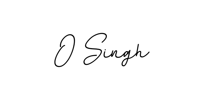 Design your own signature with our free online signature maker. With this signature software, you can create a handwritten (BallpointsItalic-DORy9) signature for name O Singh. O Singh signature style 11 images and pictures png