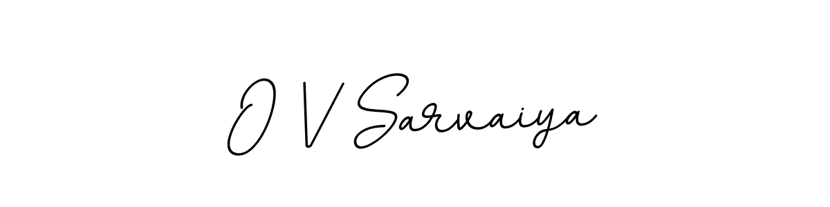 if you are searching for the best signature style for your name O V Sarvaiya. so please give up your signature search. here we have designed multiple signature styles  using BallpointsItalic-DORy9. O V Sarvaiya signature style 11 images and pictures png