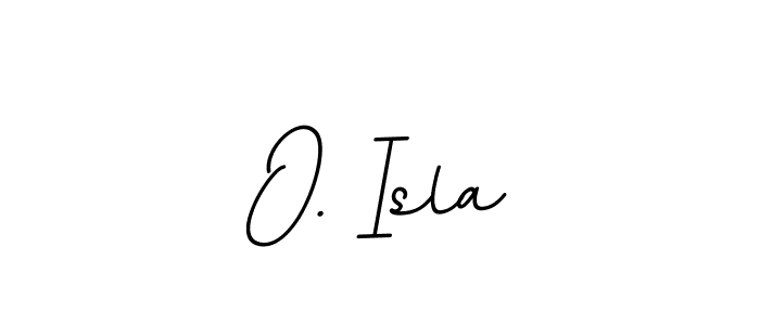 Create a beautiful signature design for name O. Isla. With this signature (BallpointsItalic-DORy9) fonts, you can make a handwritten signature for free. O. Isla signature style 11 images and pictures png