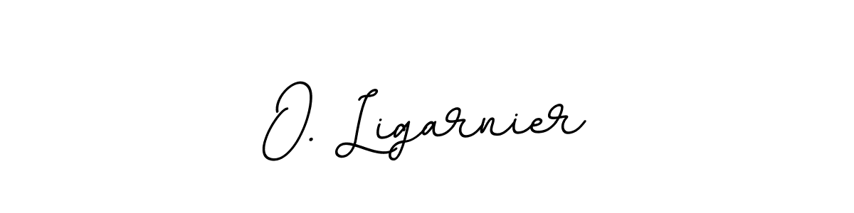 Make a beautiful signature design for name O. Ligarnier. With this signature (BallpointsItalic-DORy9) style, you can create a handwritten signature for free. O. Ligarnier signature style 11 images and pictures png