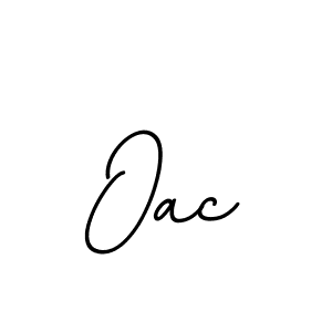 The best way (BallpointsItalic-DORy9) to make a short signature is to pick only two or three words in your name. The name Oac include a total of six letters. For converting this name. Oac signature style 11 images and pictures png