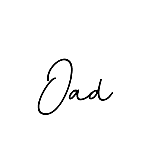 How to make Oad signature? BallpointsItalic-DORy9 is a professional autograph style. Create handwritten signature for Oad name. Oad signature style 11 images and pictures png