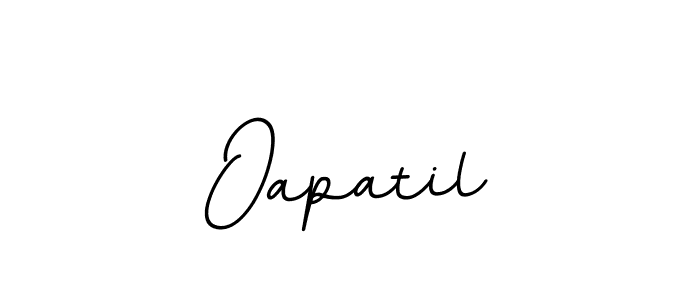 Oapatil stylish signature style. Best Handwritten Sign (BallpointsItalic-DORy9) for my name. Handwritten Signature Collection Ideas for my name Oapatil. Oapatil signature style 11 images and pictures png