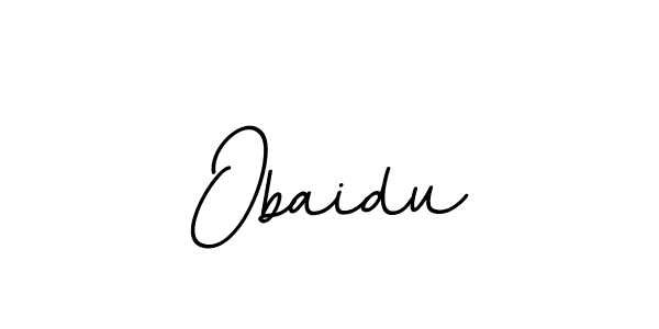 Obaidu stylish signature style. Best Handwritten Sign (BallpointsItalic-DORy9) for my name. Handwritten Signature Collection Ideas for my name Obaidu. Obaidu signature style 11 images and pictures png