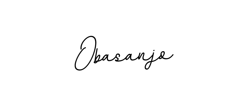 Make a beautiful signature design for name Obasanjo. With this signature (BallpointsItalic-DORy9) style, you can create a handwritten signature for free. Obasanjo signature style 11 images and pictures png
