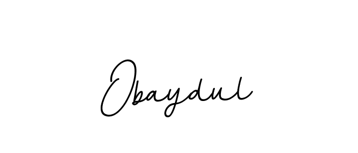 Design your own signature with our free online signature maker. With this signature software, you can create a handwritten (BallpointsItalic-DORy9) signature for name Obaydul. Obaydul signature style 11 images and pictures png