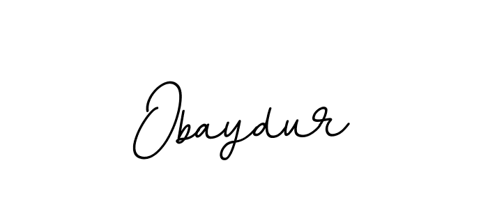 The best way (BallpointsItalic-DORy9) to make a short signature is to pick only two or three words in your name. The name Obaydur include a total of six letters. For converting this name. Obaydur signature style 11 images and pictures png