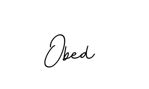 How to make Obed  signature? BallpointsItalic-DORy9 is a professional autograph style. Create handwritten signature for Obed  name. Obed  signature style 11 images and pictures png
