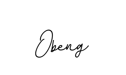 Create a beautiful signature design for name Obeng. With this signature (BallpointsItalic-DORy9) fonts, you can make a handwritten signature for free. Obeng signature style 11 images and pictures png