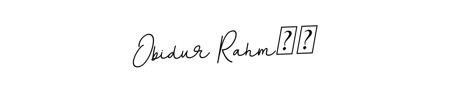 Once you've used our free online signature maker to create your best signature BallpointsItalic-DORy9 style, it's time to enjoy all of the benefits that Obidur RahmΑΝ name signing documents. Obidur RahmΑΝ signature style 11 images and pictures png